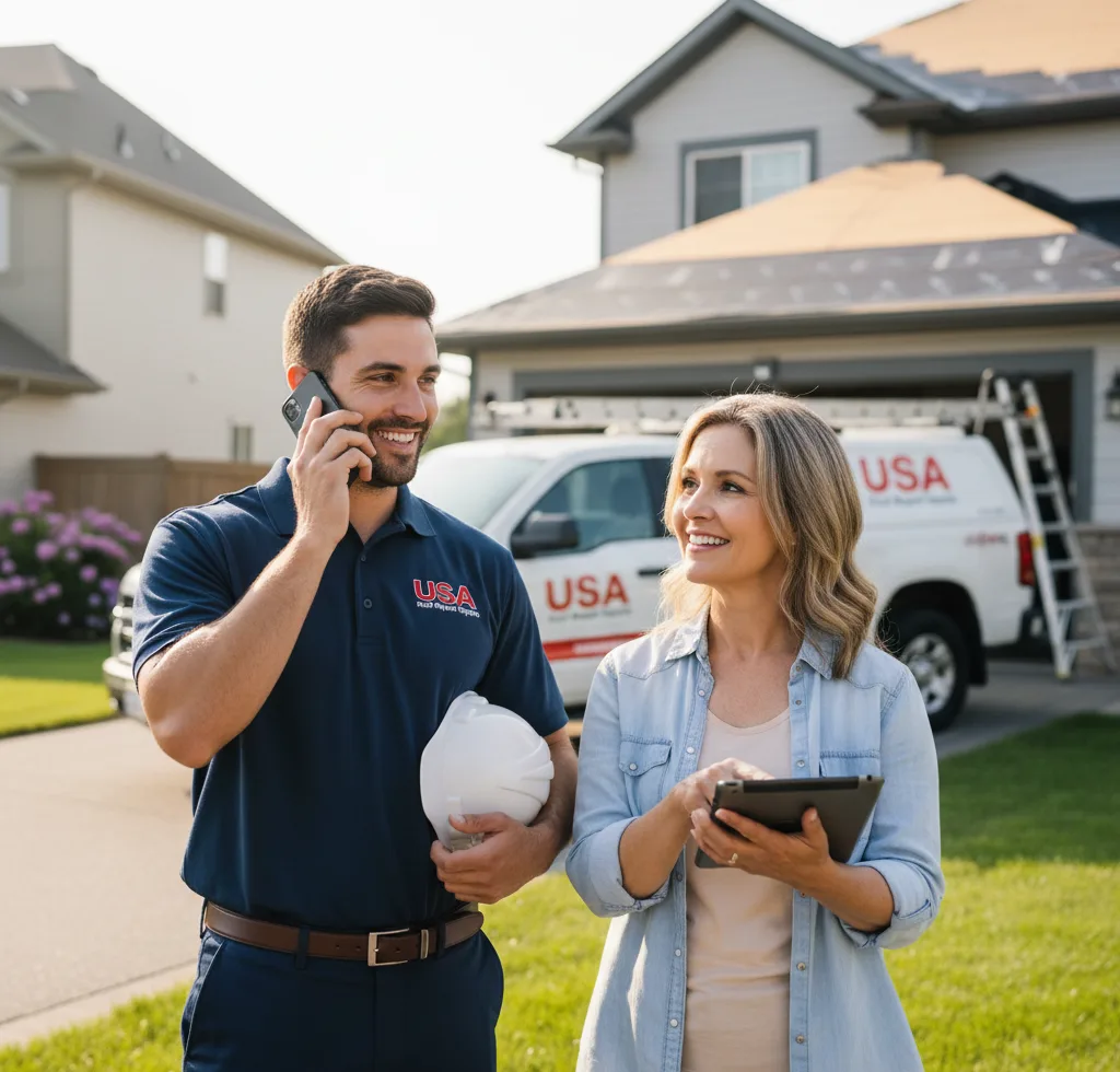 USA Roof Repair Experts customer support in Churchton